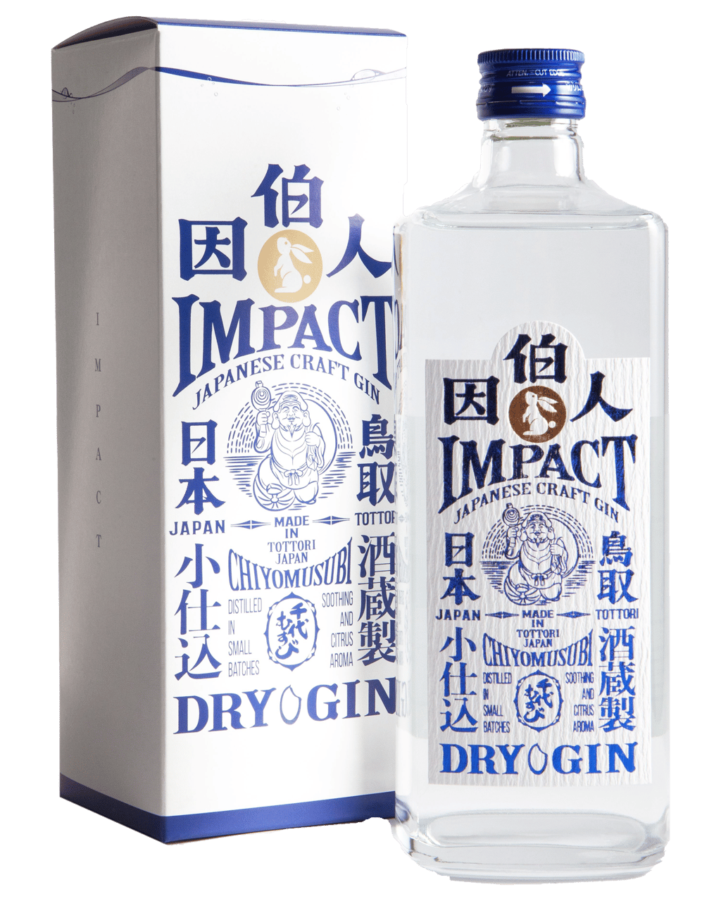 Chiyomusubi Impact Tottori Craft Gin 700mL Boozy