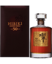 Suntory Hibiki 30 Year Old<br>Whisky 700mL Suntory Hibiki 30 Year Old features a sweet delivery with a fullness of flavour enhanced by ripe fruit and a long, deep lingering finish. As a collectable item, each bottle is hand numbered and is presented in an elegant box. The Japanese Quality Whisky Society is proud to offer the largest allocation of this unique whisky available in Australia.