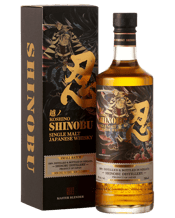 The Shinobu Single Malt<br>First Batch 700ml 700ML Experience the unparalleled purity and rich depth of flavor, accentuated by the distinctive notes of Mizunara oak and malt in our premium offering of our Shinobu Single Malt Whisky First Batch. Crafted by hand-picked whisky that has been aged in the finest casks for more than 3 years in Japan. Using first-fill bourbon barrels and finishing in Mizunara Oak. This is the first Single Malt from Shinobu Distillery and is small batch with only 3,000 bottles produced worldwide.