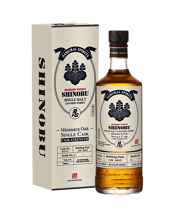  Shinobu Single Cask:<br>Toyotomi Mizunara... 700ML Inspired by the boundless ambition of Toyotomi Hideyoshi, this limited release whisky honors the legendary unifier of Japan, whose vision and leadership transformed a nation.Crafted by master distiller Ken Usami, the Shinobu Sengoku Samurai Series – Toyotomi Hideyoshi Single Malt Cask;Strength is aged exclusively in rare Mizunara oak, known for its distinctive notes of sandalwood, spice, and incense. Bottled cask strength, it offers a bold yet refined profile, reflecting the character of the war