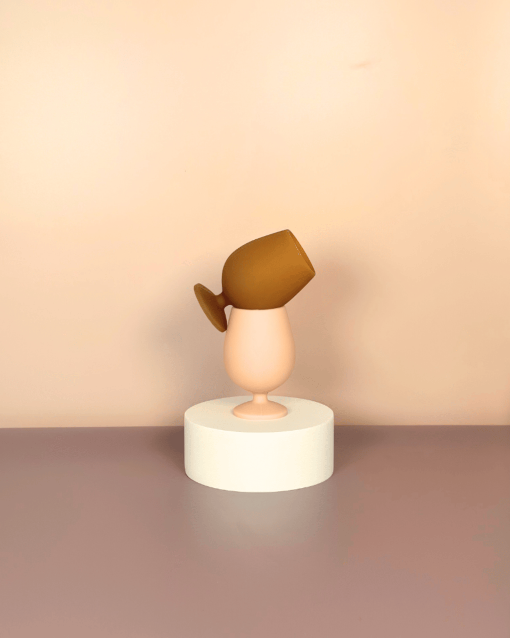 Porter Green Unbreakable Silicone Wine Glasses + Rabat Stemm 250ml