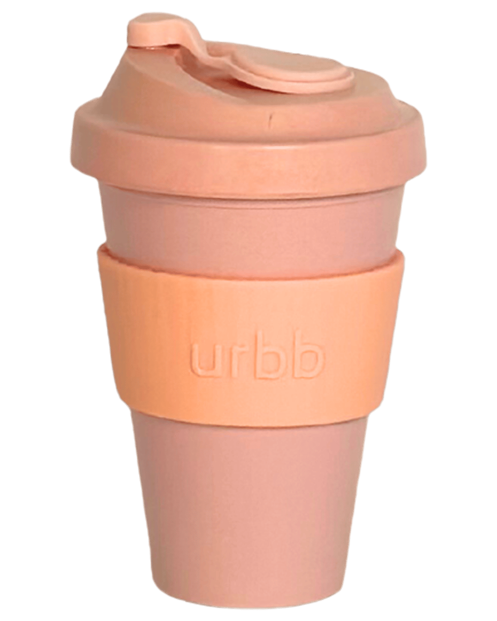 Buy Porter Green Biodegradable Bamboo Coffee Cup Peach Petal Urbb buy-porter-green-biodegradable-bamboo-coffee-cup-peach-petal-urbb
