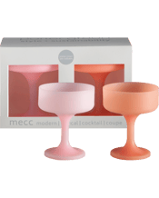  Porter Green Peach + Petal -<br>Mecc - Silicone...  Discover the famous mecc unbreakable cocktail glasses by Porter Green, the world leaders in silicone drinkware. Made from fda approved food grade silicone, lightweight, portable, and commercial dishwasher safe, mecc are the perfect coupe cocktail glass for indoor Or outdoor events and entertaining. These durable cocktail glasses are also safe for use from minus 20 to plus 110°C (minus 4 to plus 230°F) - ideal for family fun! Designed for picnics, beach days, poolside, camping, boating, concerts,