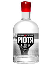  Tin Shed Distilling Piotr<br>Malt Vodka  500mL The initial nose is gentle, subtle and intriguing, with floral notes drifting in and out of range. As the glass warms, notes of malt make themselves known. Palate: The first impression is of malt, the stuff they added to milkshakes when I was a little tacker back in the dark ages. That impression builds to a crescendo of Tiny Teddy biscuit flavour that builds and is really rather pleasant. Finish: The YO-YO's just keep on rolling on by in one of the longest finishes I have ever encountered in a