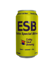 Cubby Haus Brewing Extra<br>Special Bitter... 375ML Based on the local fare of Gloucestershire UK, this Best Bitter is well balanced with bitterness slightly dominating over an earthy hop presence. A creamy and soft caramel sweetness finishes with mineral dry notes. Great all year round. The brewer's favourite.
