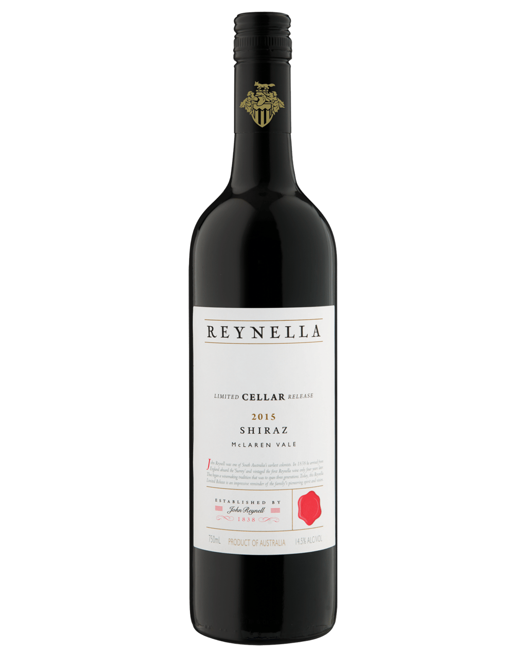 Buy Reynella Limited Release Mclaren Vale Shiraz 2015 Online (Lowest