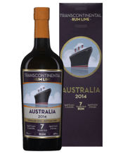 La Maison Du Whisky<br>Australia Rum... 700ML Distilled in 2014, this rum was bottled by La Maison Du Whisky for their under their 'Transcontinental Rum Line' label and aged for 5 years under the Caribbean sun. It then continued its maturation in continental conditions for 2 more years in Europe before bottling. 