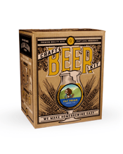  Craft A Brew Fat Friar Amber<br>Ale Beer Brewing... 3.8L Fat Friar is a crowd-pleasing amber ale, bridging the gap between light and dark beers. This recipe is all about balance – hence the friar’s training wheels. This medium-bodied ale boasts toasty Belgian malt flavor, but packs refreshing hops notes from Willamette and Fuggle.This beer brewing starter kit comes with all the home brewing supplies you need to be a master brewer, including: Glass Carboy Funnel Racking Cane Rubber Stopper Transfer tubing Tubing clamp Airlock Thermometer Guide to Craft