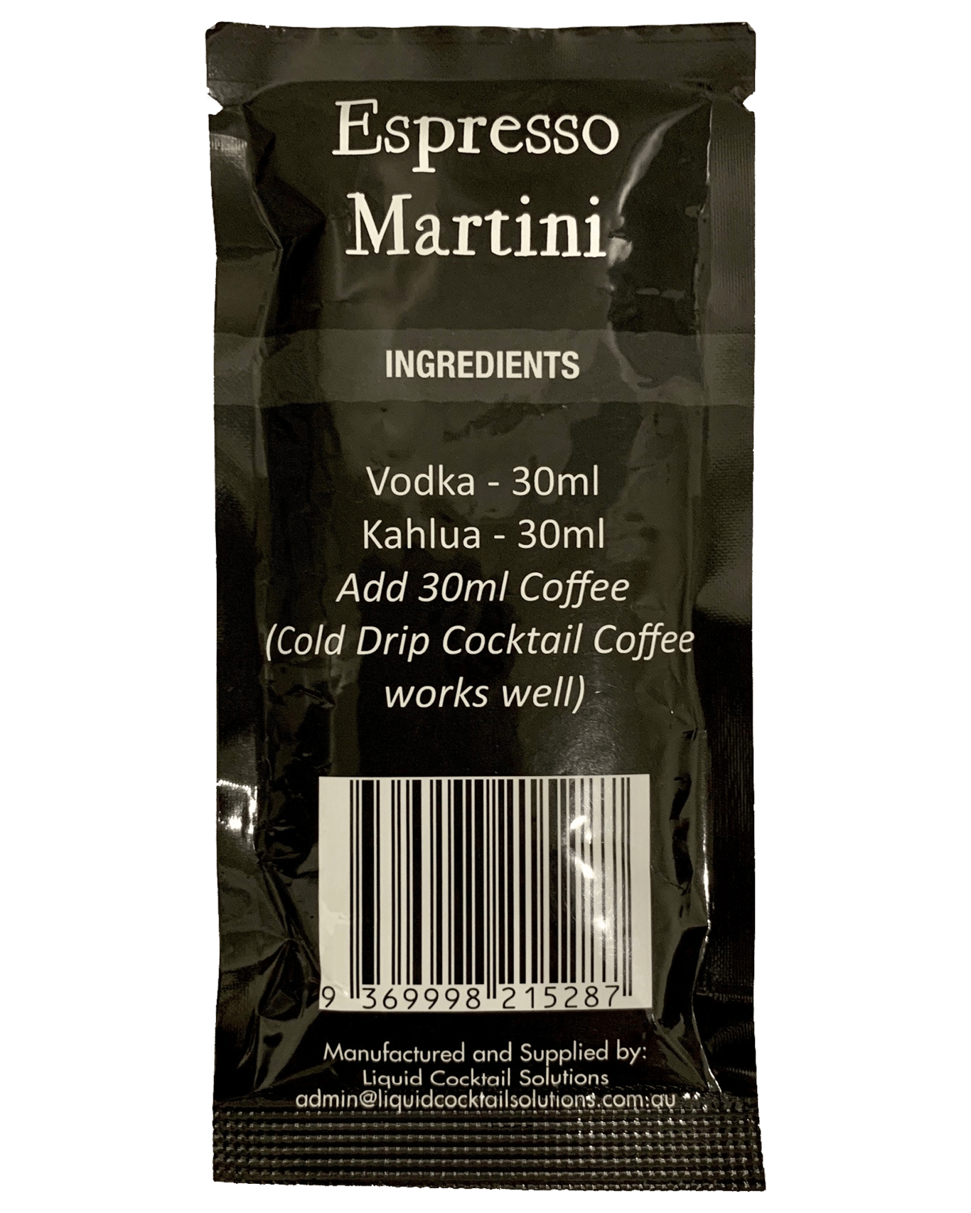 Buy Liquid Cocktail Solutions Espresso Martini Online (Lowest Price