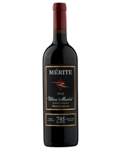  Merite Ultra Wrattonbully<br>Merlot 2015  750mL A Merlot pressings wine that is the ultimate selection from the 2015 vintage. Pressings from each clonal batch were blended with a small amount of Cabernet Sauvignon from the best barrel in the room. This selection process was based purely on merit and determined that a very limited number of bottles were made (745). A special limited production wine that will reward those committed to carefully cellaring it.