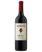  Merite Single Vineyard<br>Wrattonbully... 750mL While almost all Australian Merlot in the bottle is made from one clone, this wine is made from a parcel of clones that are new to Australia. Merite Merlot is a multi-clone blend that is built to showcase the qualities of these newer clones such as fine tannins and vibrancy. This wine aims to be a new benchmark for the variety in Australia.