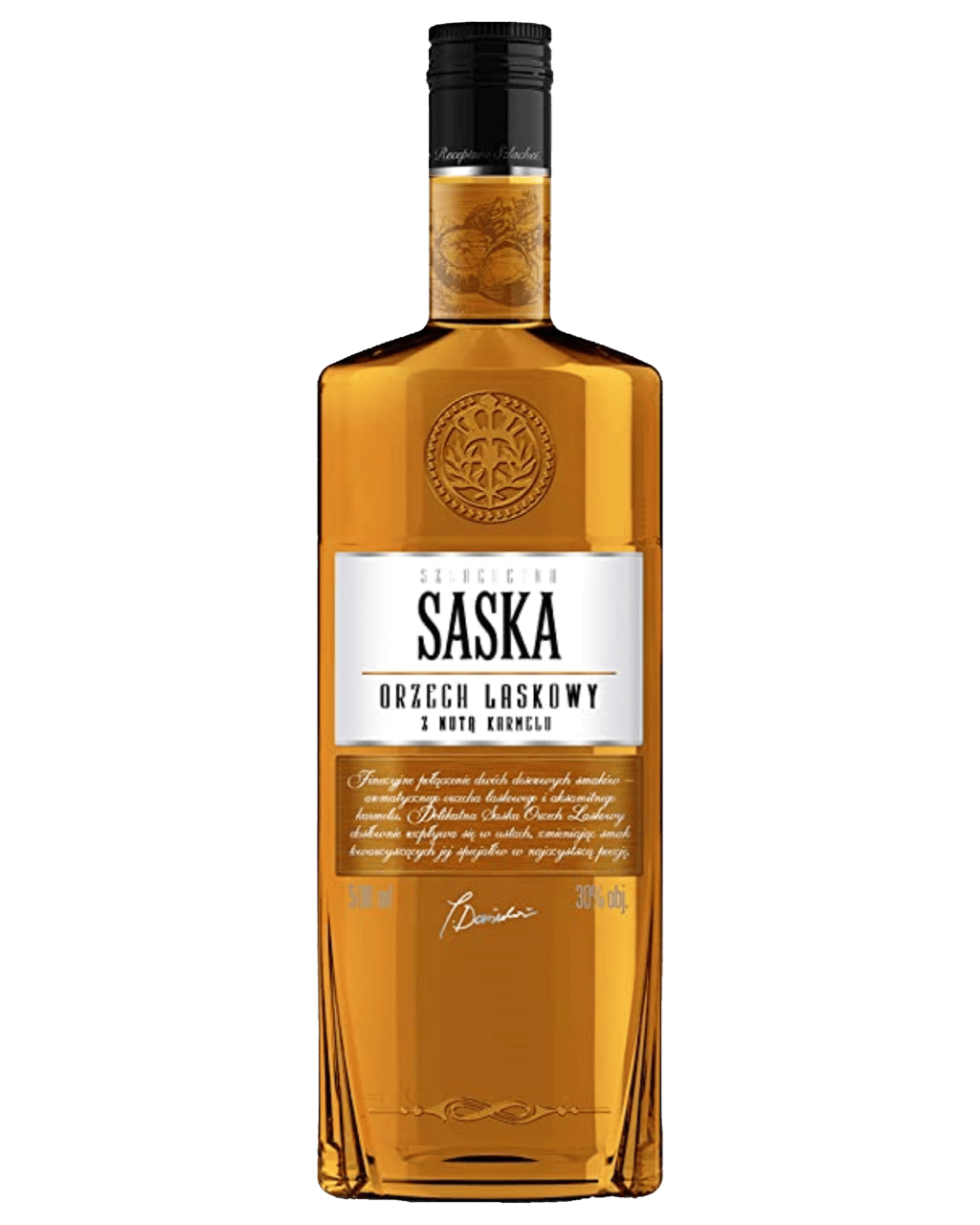 Buy Saska Hazelnut With A Hint Of Carmel 500ml Online (Low Prices) from ...