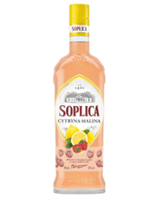  Soplica Lemon And Raspberry  500ml Soplica Lemon Raspberry is a variant of the lemon spirit which has all the character and credentials of the original product which has been produced in Poland since 1891 with a touch of raspberry. With the same careful blend of grain vodka, rye and wheat, Soplica Lemon Raspberry also contains the delicious taste of lemons collected fresh from Polish Fields as well and finished with a dash of raspberry.