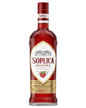  Soplica Raspberry 500ml  500mL With the same careful blend of grain vodka, rye and wheat, Soplica Raspberry also contains the fruity flavour of juicy raspberries specially selected from the orchards of Poland. Soplica Raspberry flavoured liqueur has a warm aroma and taste reminiscent of juicy raspberries.