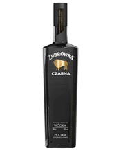  Zubrowka Black  700mL This perfectly pure, super premium vodka has started a new chapter in the history of the iconic Żubrówka brand, which draws its unique taste from the richness of the primeval Białowieża Forest. Żubrówka Black is the only Polish vodka to undergo a unique filtration process using charcoal from Białowieża oaks. The water for Żubrówka Black is drawn from the purest springs in the Białowieża Forest and top quality wheat is used for producing the neutral spirit that comes exclusively from Polish farms