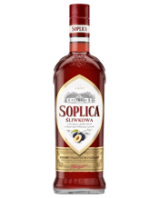 Soplica Polish Sliwkowa Plum<br>Liqueur 500ml 500ML Soplica Plum Spirit drink has all of the character and credentials of the original product which has been produced in Poland since 1891. With the same careful blend of grain vodka, rye and wheat, Soplica Plum also contains the flavour of plums and is made from all natural ingredients to a traditional Polish recipe.