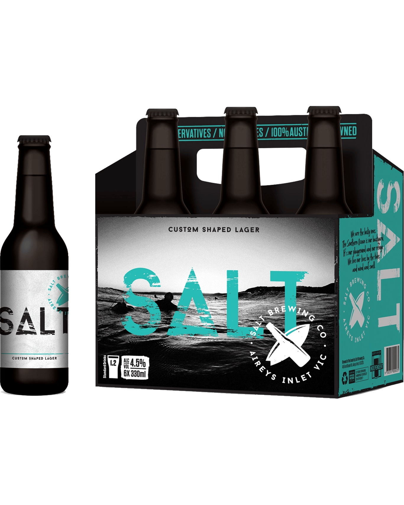 Buy Salt Brewing Co. Salt Lager 330ml Online (Lowest Price Guarantee
