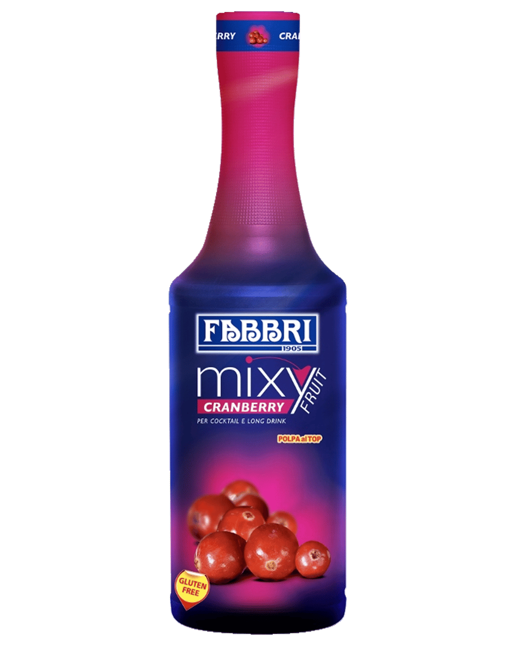 Fabbri Cranberry Fruit Syrup 1L - Boozy