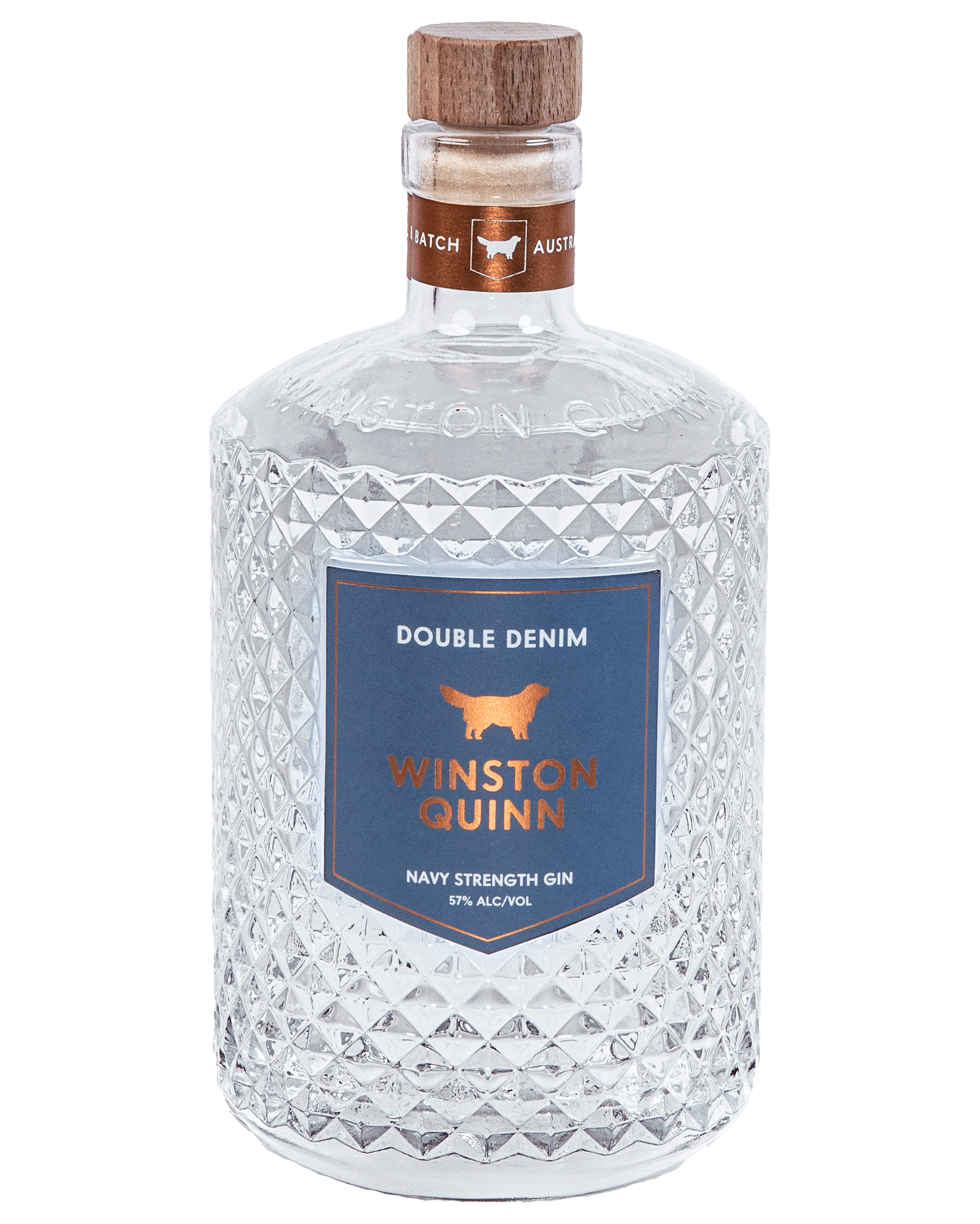 Winston Quinn Gin Double Denim Navy 700ml Unbeatable Prices Buy Online Best Deals With