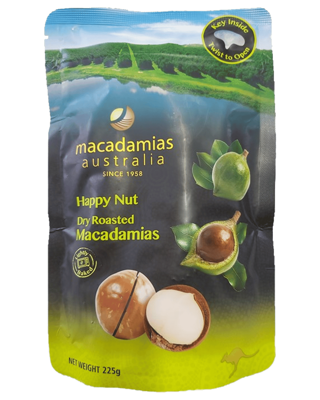 Macadamias Australia The Happy Mix Macadamias 4 X 225G - Boozy