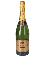  La Roche Sparkling Nv  750ML Bright apple and pear aromas meet citrus blossom and a fine, elegant fizz, with subtle oak driven notes of vanilla and spice rounding out this refined French sparkling.