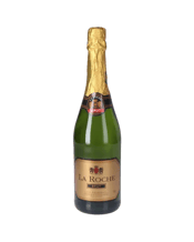  La Roche Sparkling  750ML Bright apple and pear aromas meet citrus blossom and a fine, elegant fizz, with subtle oak-driven notes of vanilla and spice rounding out this refined French sparkling.