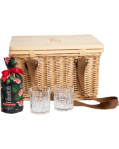  Seadrift 'the Newport'<br>Picnic Set -... 700mL 'The Newport' stylish picnic basket filled with your favourite Seadrift product and two outdoor glasses. The picnic set is insulated and has plenty of room to store all your goodies. The handy lid is engraved with our seahorse and doubles as a handy serving platter or cheeseboard.