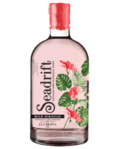 Seadrift Wild Hibiscus<br>Non-alcoholic... 700ML A pink coastal non-alcoholic 'gin' style product. Distilled from Juniper berries, fresh basil, rosemary and infused with wild hibiscus flowers. The drink opens on sweet tropical notes of hibiscus flowers and freshly torn basil leaves. This evolves into the peppery notes of juniper berries and rosemary backed by a citrus zing of lemongrass.