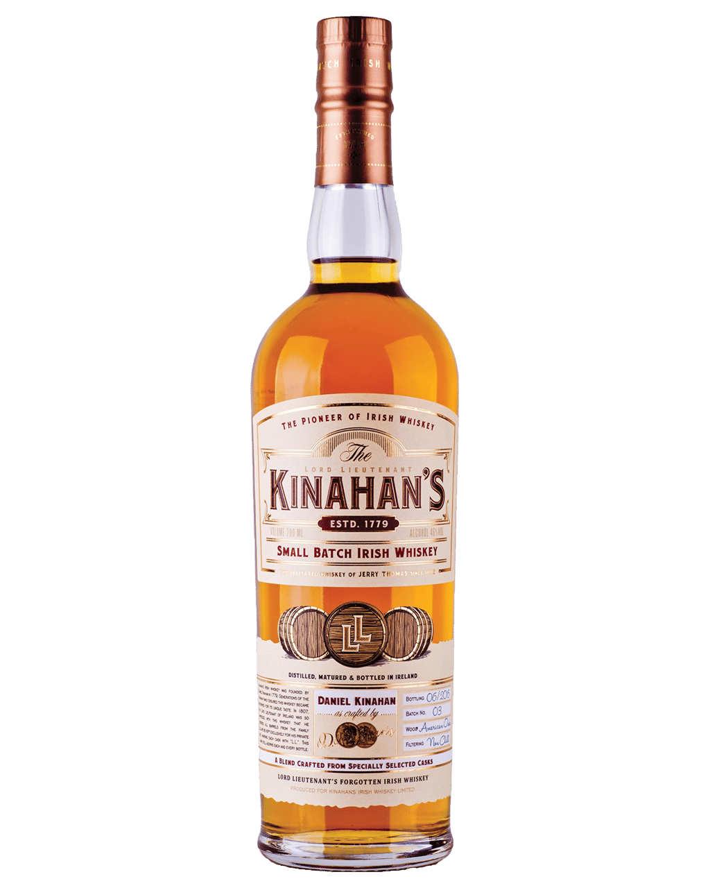 Kin Whiskey Buy Kinahan's Irish Whiskey Small Batch 700ml Online @Lowest Price