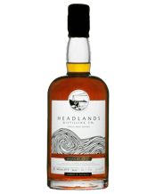  Headlands Distilling Single<br>Malt Whisky Muscat... 700ML Rich raisins and preserved fruits are married with butterscotch, smooth charred oak and vanilla in this Australian Single Malt whisky. The whisky in this release was distilled and barrelled in the coastal town of Wollongong in 2017. It has been finished in oak casks that were seasoned with 15 year old Seppeltsfield Rare Muscat – an exclusive Australian fortified wine made from grapes in the Muscat Rouge à Petits Grains variety grown in the heartland of the Victorian wine region at Rutherglen.