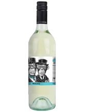  2 Monkeys Riverina Moscato<br>2024  750ML A refreshingly fruity Moscato with pale straw hues, has sweet rosewater and tropical fruit flavours, accentuated with a fine spritz. Serve chilled and enjoy it with fresh fruit and brunch, desserts or a tasty antipasto.