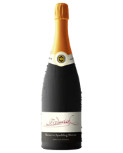  Greenock Estate Frederick<br>Reserve Sparkling... 750ML Traditionally made with mature shiraz aged in old oak With a Delicate, creamy dark purple mousse it shows a very long and good hold The excellent mousse dissipates to reveal a dark crimson red coloured base with a steady stream of fine bubbles flowing through it. The nose offers up good lift with top notes of ripe dark plums, dark chocolate and liquorice followed by some confectionery&nbsp;notes.&nbsp; Full bodied&nbsp;with rich creamy texture on the palate which delivers fruit with long and soft finish.&nbsp; Conc