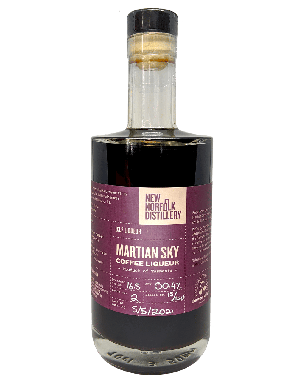 Buy New Norfolk Distillery Martian Sky Coffee Liqueur 700ml Online or