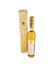Vinelane Noble Gold Leaf<br>Botrytis 375mL This wine is of exceptional quality is made from selected Semillon grapes grown in the prime region of South Eastern Australia. To make it completely unique a special teqhnique was developed to infuse 23 Karat pure gold leaf into the wine. The nose has intense fruit salad and raisin characters while on the palate the fruit flavours are long & lingering, finishing with the intensity and balanced by fresh acidity. The pleasurable experience is best when served chilled. Ideal food accompaniments in