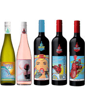 Dewey Station Wines The<br>Tasting 6 Pack... 750ML Introducing the Dewey Station Wines Tasting Pack! This 6 pack consist of a variety of Dewey Station product and is a great way to A) try our award winning range or B) purchase a mixture of your favs with a 15 discount!<br />The pack consists of 1x Spring Tide Riesling, 1x Moonglow Rose, 1x Venus Express GSM, 1x Off the Beaten Track Graciano & 2x Mars Express Shiraz<br />Spring Tide Riesling:This multi-layered showstopper draws you in with a fusion of lemon and sherbet delights, before giving way