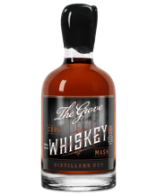  The Grove Distillery Corn<br>Mash Whisky... 350mL A traditional Kentucky Bourbon style with a grain bill of 70% Corn, 20% Rye and 10% Barley. Aged in brand new 50L white American Oak barrels for well over 4 years to produce a smooth finish. Serve neat or over ice.