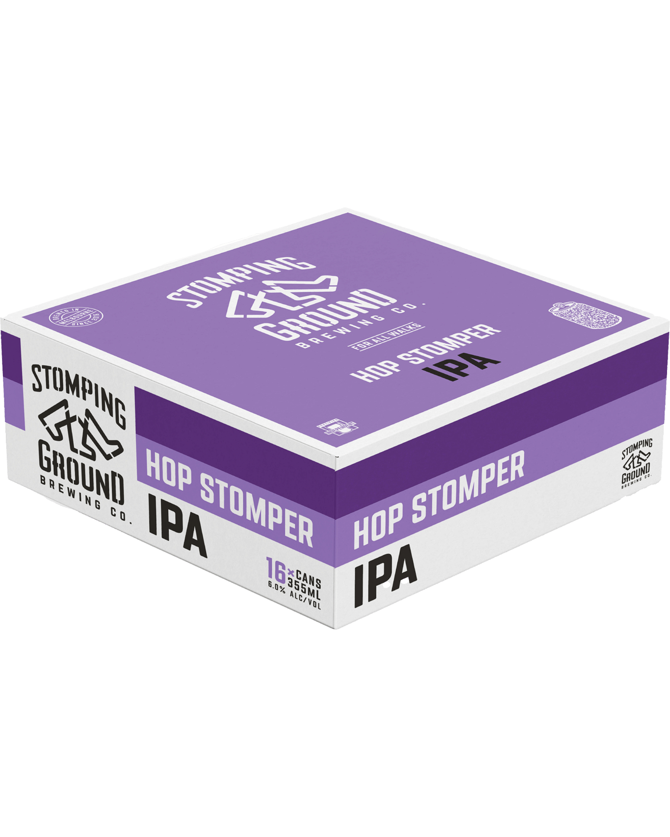 Buy Stomping Ground Hop Stomper Ipa Can 355ml Online (Unbeatable Prices