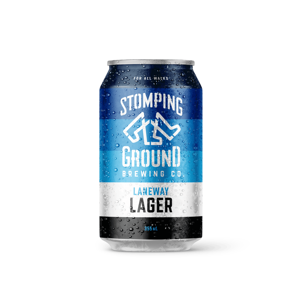 Buy Stomping Ground Laneway Lager Cans 355ml Online (Lowest Price