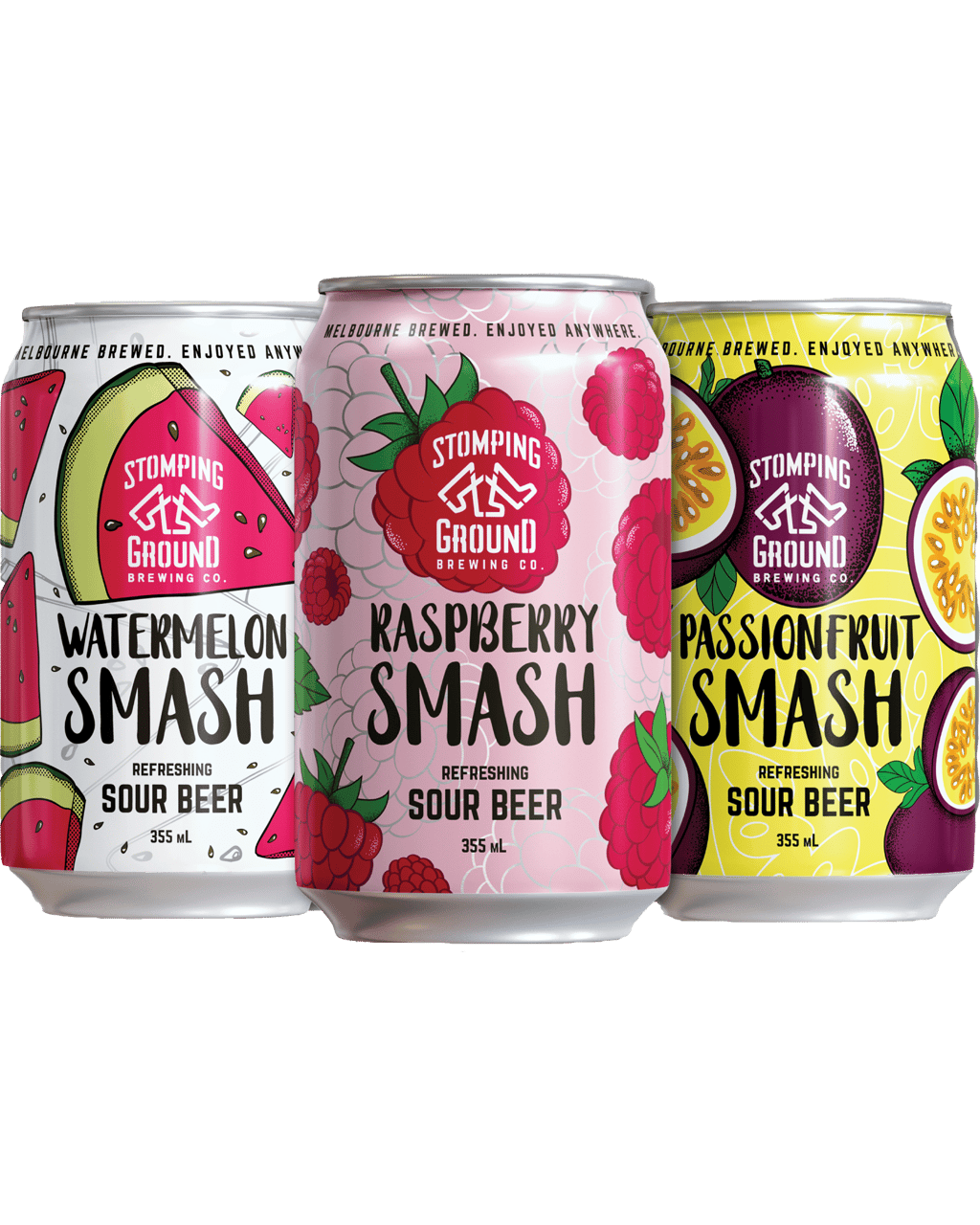 Buy Stomping Ground Mixed Smash 12 X 355ml Cans Online (Unbeatable