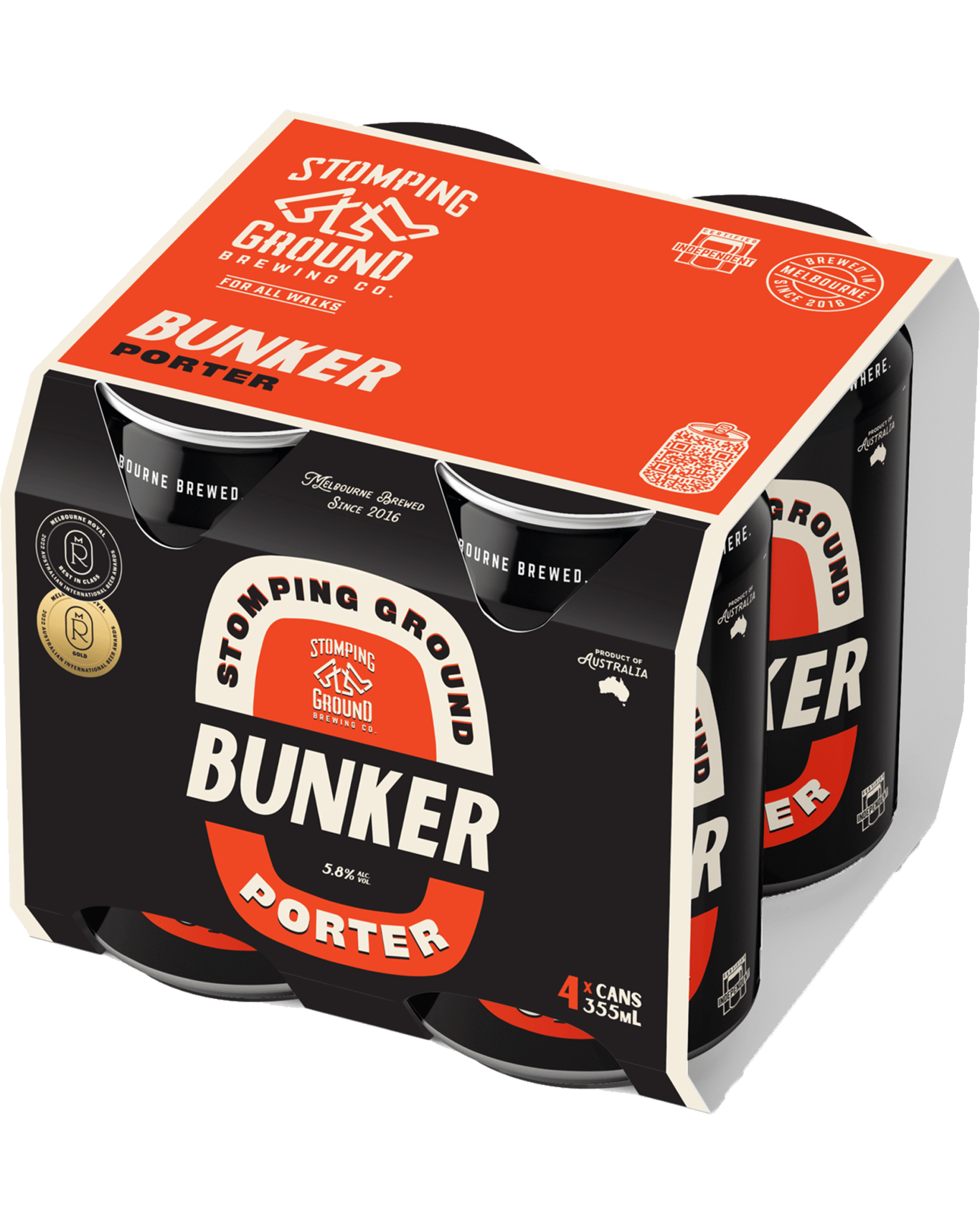 Buy Stomping Ground Bunker Porter Can 355ml Online (Unbeatable Prices
