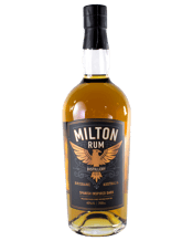  Milton Rum Distillery<br>Spanish Inspired... 700mL Milton Rum Distillery blends a lifetime of tradition with new techniques and fresh passion. Our craft spirits are designed to excite and inspire a new age of rum drinkers, all while maintaining time-hounoured traditions; we aim to reimagine rum. The Spanish Inspired Dark Cane Spirit is produced on one of the world's smallest continuous column stills, inspired by Spanish producers of yesteryear and designed and hand-built by our Master Distiller, Alexander Bell. Infused with charred bourbon, tawn