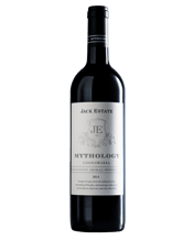  Jack Estate Mythology<br>Coonawarra Shiraz... 750ML The Mythology Shiraz is a tribute to ancient practices; its origins are in the richness of the Coonawarra soils and the artistry of traditional winemaking techniques. An opulent and complex palate of plum, ripe cherry and dark chocolate. The seamless oak integration and generous palate weight is complemented by persistent length and fine, chalky tannins.