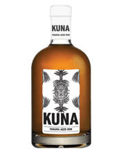 Kuna Ron Panama Aged Rum<br>700ml 700mL Kuna Panama is tradition at its best, the 8 year old rum uses dry season Panamanian, freshly squeezed and distilled sugar cane, placed in ex_bourbon oak barrels for ageing. Light gold in colour. Rich texture, full of dried red fruits. Drier nose, floral with sustained vanilla and caramel. Hint of red wine barrel ageing. Warm toffee and caramel front palate, floral notes of vanilla and apple blossum. Leather notes, matured red wine finish. Gift boxed.