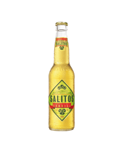 Salitos Tequila Beer Bottles<br>330ml 330mL SALITOS Flavoured with Tequila is the perfect combination of mild beer, lime and taste of tequila. South-American birra, reminiscent of Mexican-styled small bodegas crossed with European shandy. New age clean & crisp lager. Small dose of agave tequila flavours.
