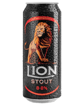  Lion Stout Beer Cans 500ml  500ML Asia’s Most Awarded Stout and widely acclaimed to be among the best beers available. Lion Stout is the only beer to be endorsed by legendary Beer Hunter Michael Jackson, the world’s foremost beer critic, and the only stout from Asia to be included in Roger Protz’s best-selling book 300 Beers to Try Before You Die. Dark in colour with a pronounced roasted flavour, Lion Stout is layered with notes of dark chocolate, coffee, toffee and toasted malt. Best served chilled.