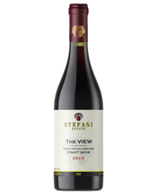  Stefani Estate The View<br>Pinot Noir 2019  750ML The wine is pale red in colour while the nose is dominant with notes of sour cherries, macerated strawberries and hints of allspice.<br />The palate is generous with layers of dark cacao and savoury notes.<br />Enjoy now or cellar for up to 10 years.<br />Winemaking Notes<br />Fruit for this wine was handpicked from our single vineyard site “The View” approx 300 metres above sea level. This enables favourable cool climate growing conditions. The grapes were bunch sorted, pressed and vinified in
