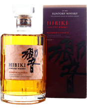  Hibiki Blender's Choice<br>Japanese Whisky... 700ML Suntory Whisky was founded in 1923 by Shinjiro Torii and for over three generations, Suntory's master blenders have devoted themselves to pursuing the harmony of Japanese nature and craftsmanship. Shaped through masterful technique and served with a rever