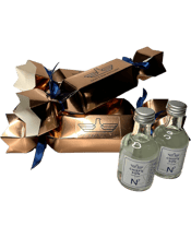 Chief's Son Vodka Bonbons<br>50ml Special Offer 50ML Hosting Christmas this year. Surprise your guests with a Chief’s Son, handcrafted Single Malt Vodka bonbon to make the evening memorable. The handmade crackers include a 50mL bottleof vodka. This pack includes 8 Bonbons.