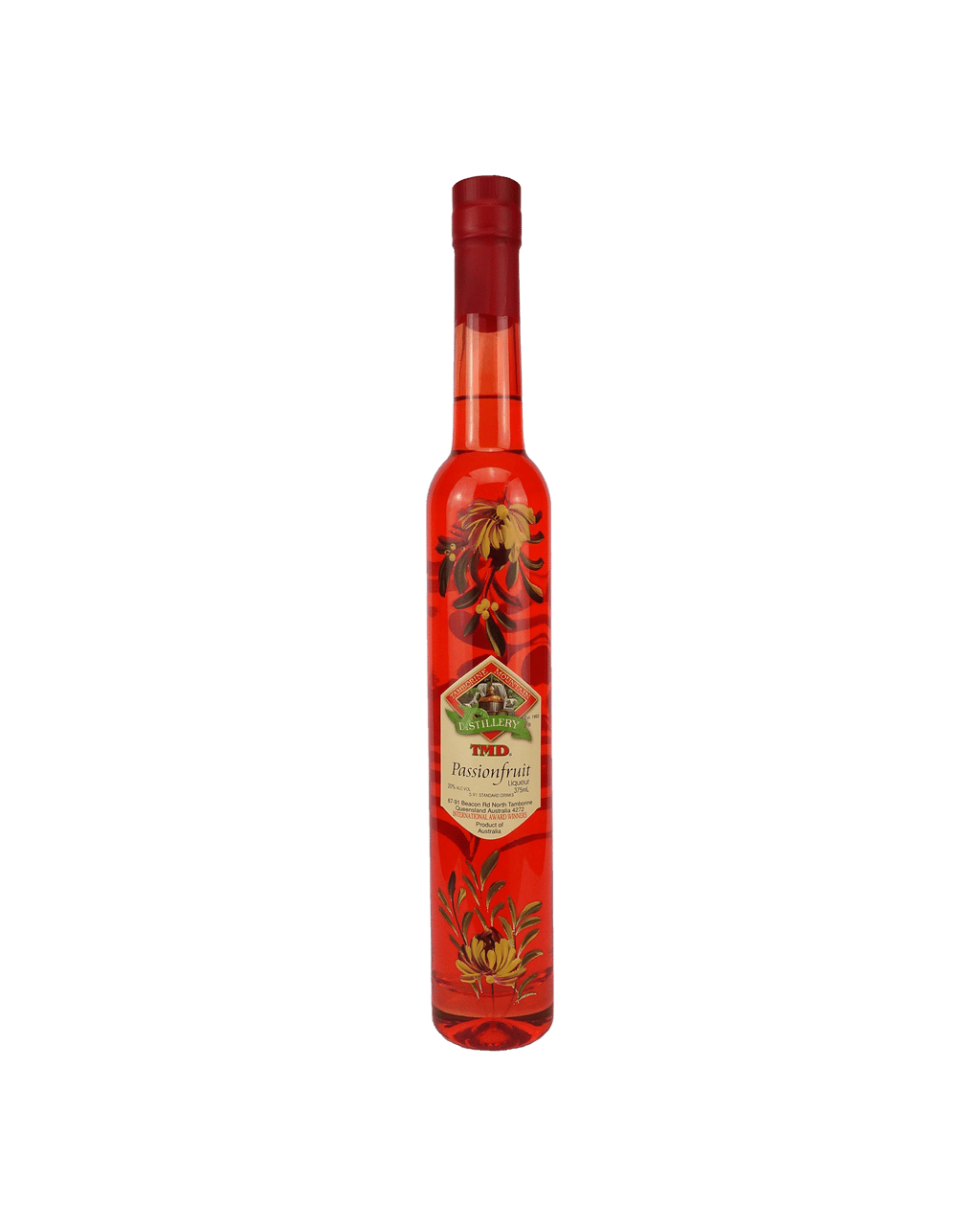 Buy Tamborine Mountain Distillery Passionfruit Liqueur 375ml Online