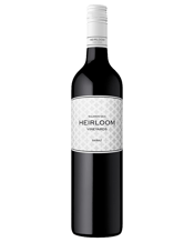 Heirloom Vineyards Mclaren<br>Vale Shiraz 2022 750ML Velvet-like at first sip, then textural, complete with a sort of lush, plush tannic screen. This red wine offers a long loop of flavours, yet all of them end in an ultimately dry finish. From red currant to blackcurrant; raisin to black olive; green herbs to tawny port. This is grainy and mouth-filling and coating, then comes the dry finish, with its peppery and savoury and acidic send-off.